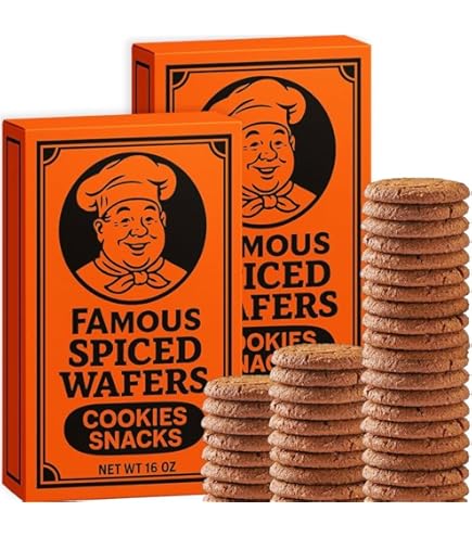 Amazon.com: Spiced Wafers Famous Cookies | Natural Ingredients